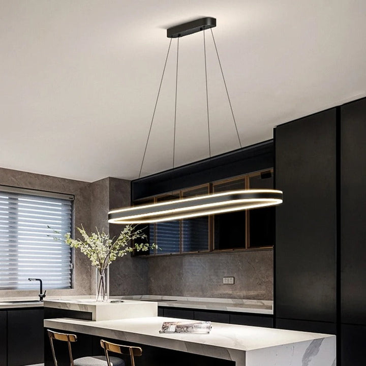 Velisse™ | Dimmable oval LED pendant light