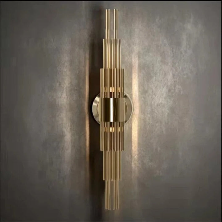 Syloria™ | Gold Crystal Wall Lamp
