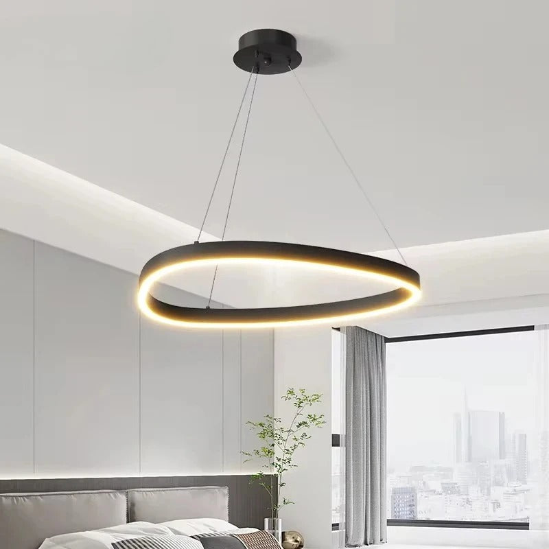 Lotta™ | Modern ring-shaped LED chandelier