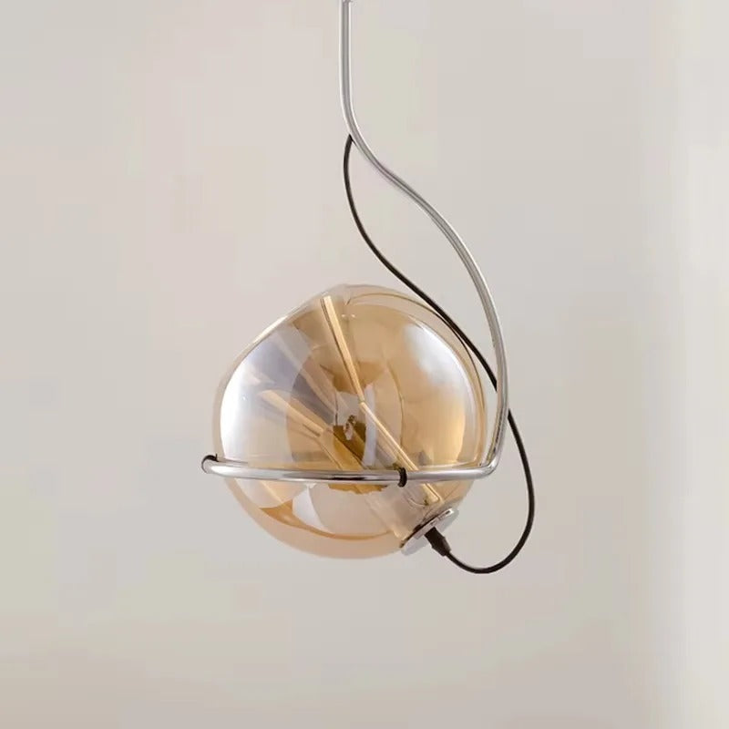 Senta™ | Retro glass hanging lamp