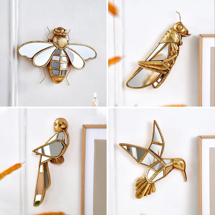 Noa™ | Mirrored Hummingbird Wall Decor