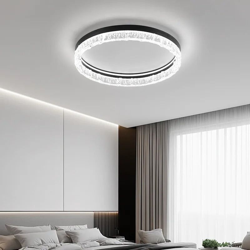 Novera™ | Modern Crystal Ceiling Light