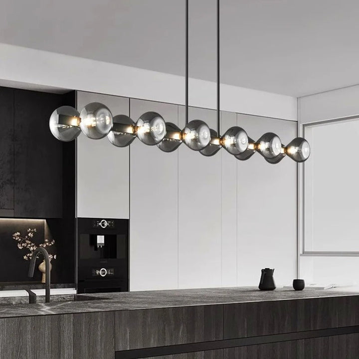 Elva™ | Luxurious Nebula Glass Chandelier