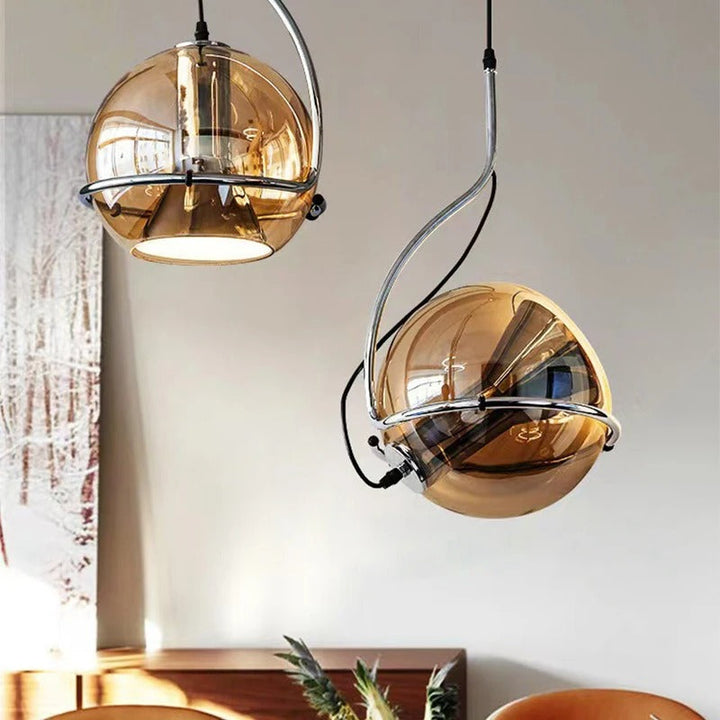 Senta™ | Retro glass hanging lamp
