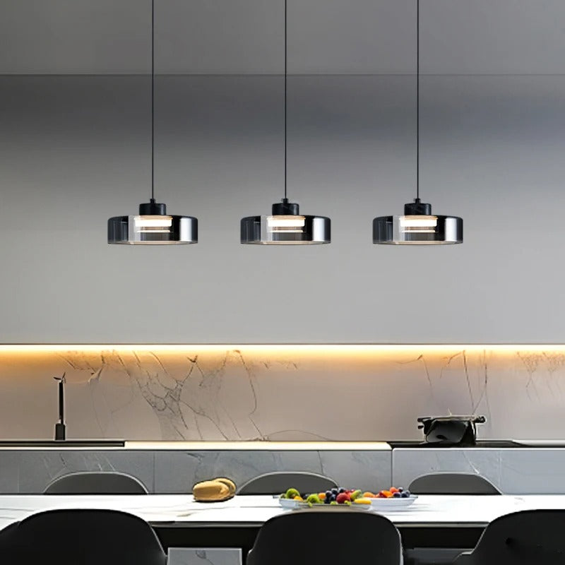 Nora™ | Elegant glass pendant