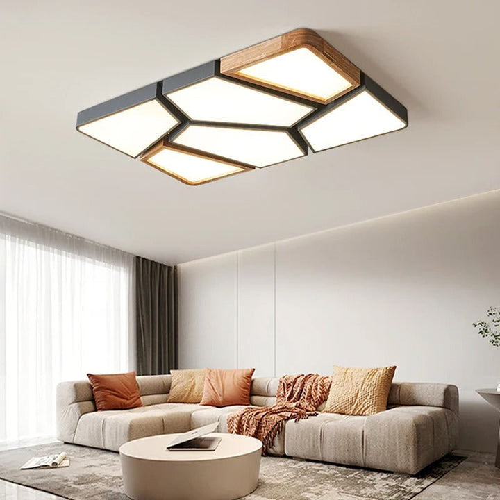 Thaloria™ | Nordic geometric ceiling light