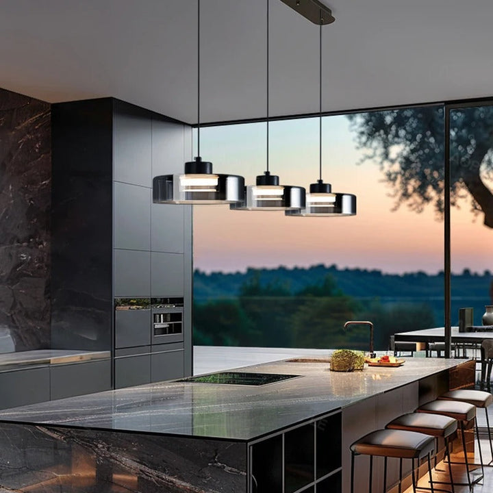 Nora™ | Elegant glass pendant