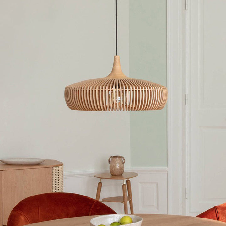 Velora™ | Rustic wooden pendant light