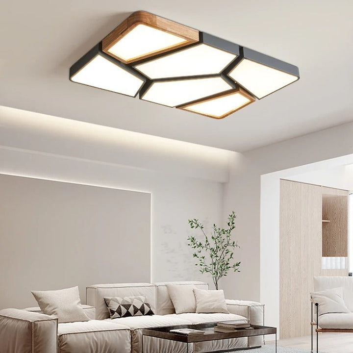Thaloria™ | Nordic geometric ceiling light