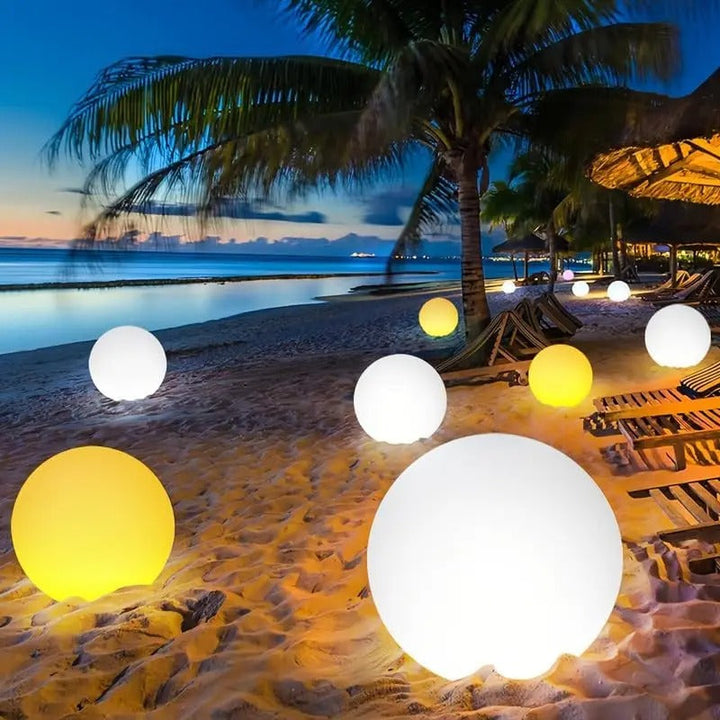Glow™ | Spherical Solar LED Garden Light
