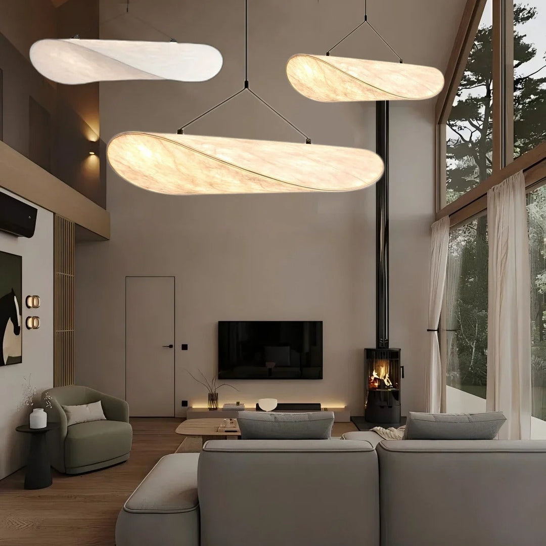 Lior™ | Floating fabric pendant light