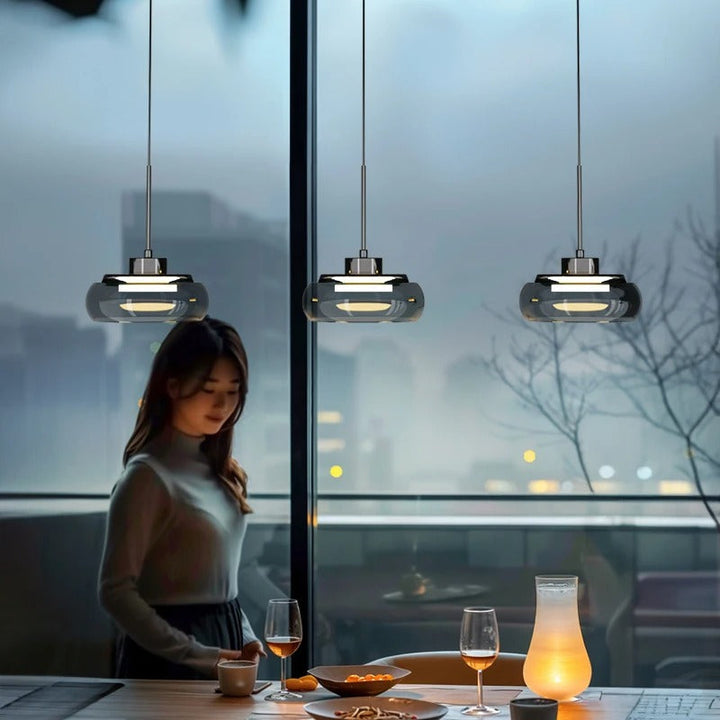 Hesperis™ | Modern Glass Pendant Light