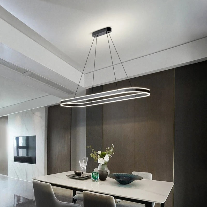 Velisse™ | Dimmable oval LED pendant light