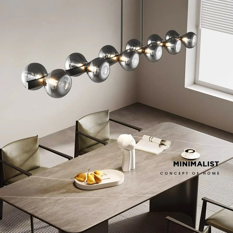 Elva™ | Luxurious Nebula Glass Chandelier