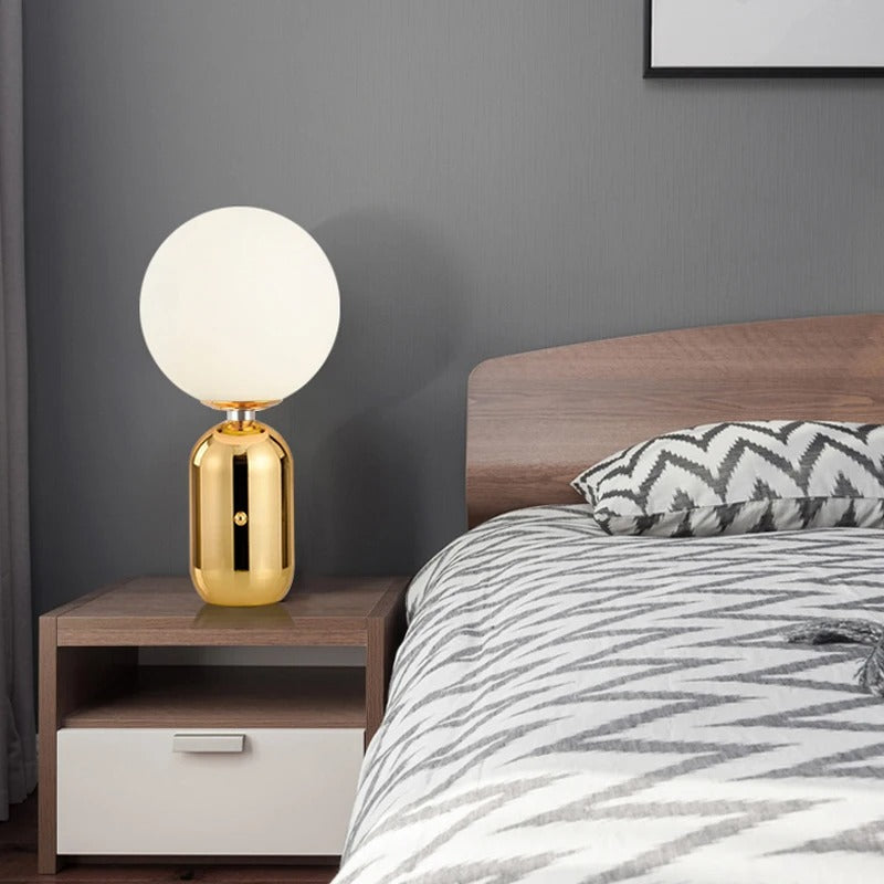 Eranis™ | Elegant Globe Bedside Lamp