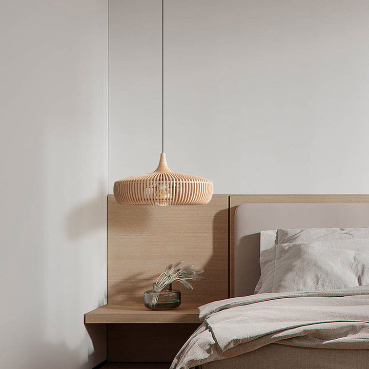 Velora™ | Rustic wooden pendant light