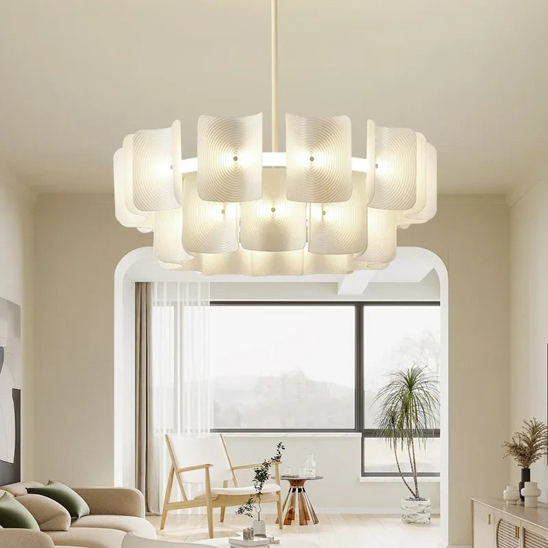 Paula™ | Minimalist LED Fingerprint Chandelier