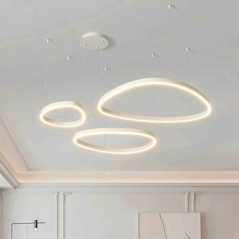 Lotta™ | Modern ring-shaped LED chandelier
