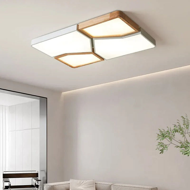 Thaloria™ | Nordic geometric ceiling light