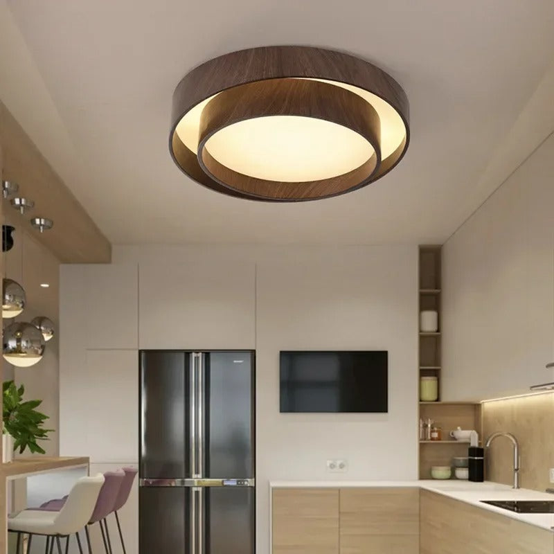 Clemens™ | Walnut Ceiling Light