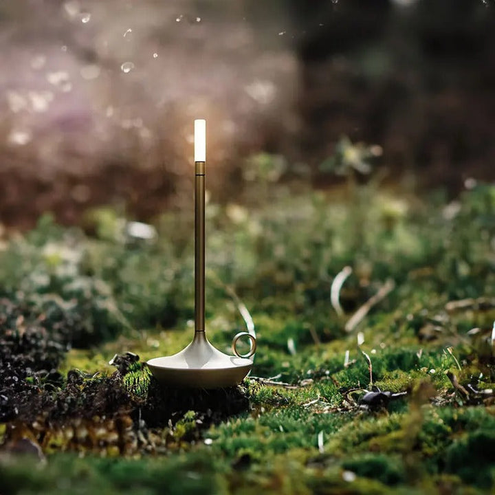 Gusto™ | Cordless Vintage Candle Lamp