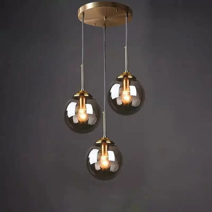 Jovian™ | Elegant glass globe pendant light