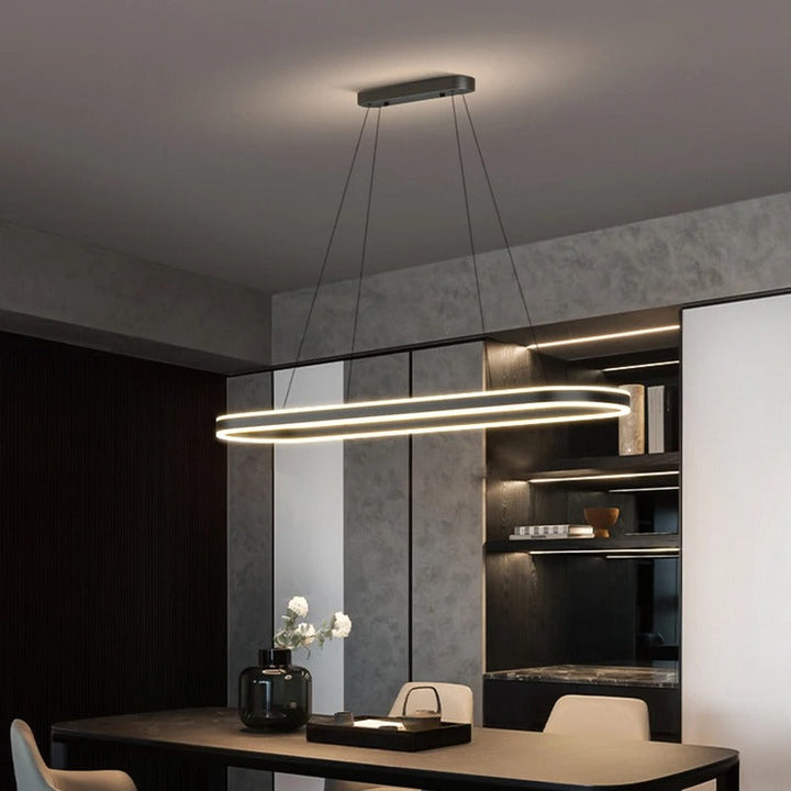 Velisse™ | Dimmable oval LED pendant light
