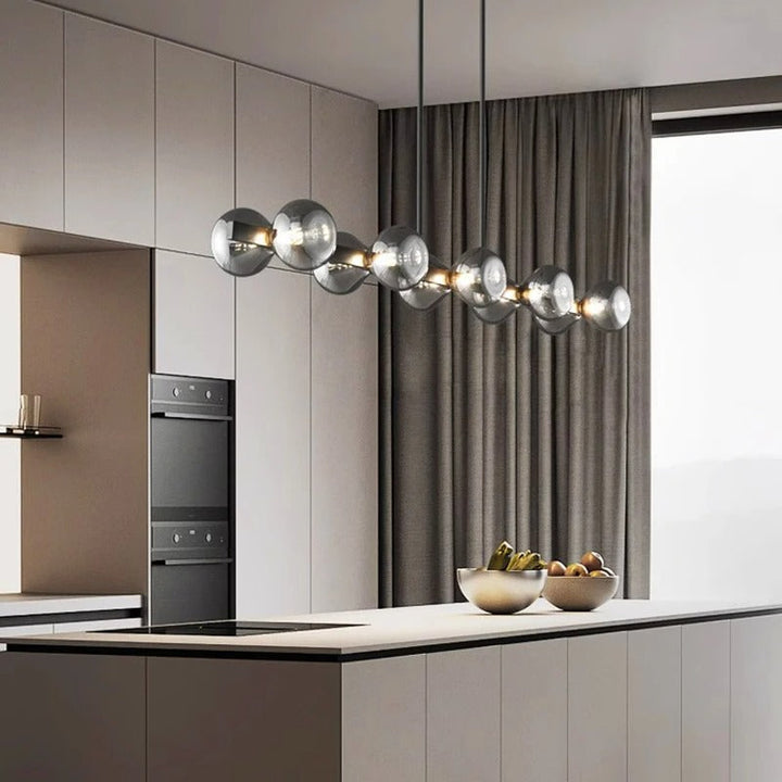 Elva™ | Luxurious Nebula Glass Chandelier