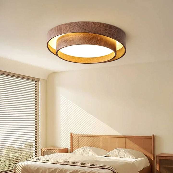 Clemens™ | Walnut Ceiling Light