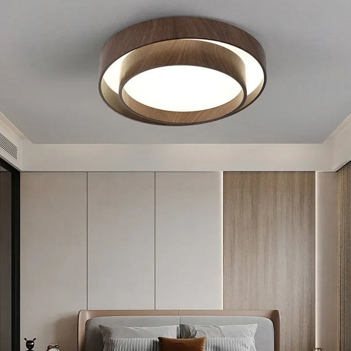 Clemens™ | Walnut Ceiling Light