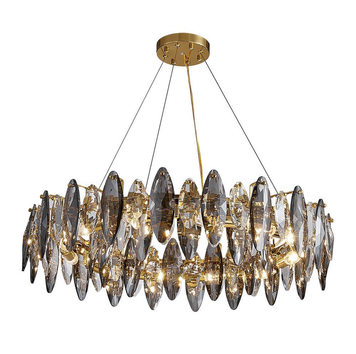 Hira™ | Wave Crystal Dining Chandelier