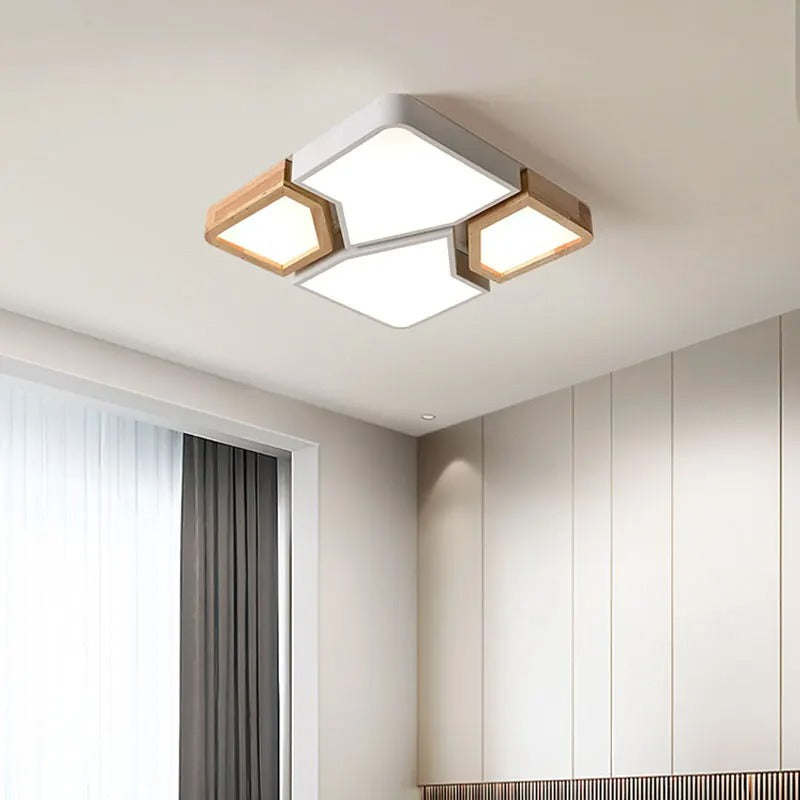 Thaloria™ | Nordic geometric ceiling light