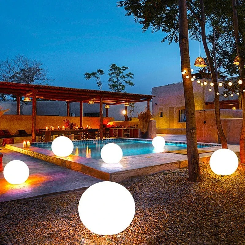 Glow™ | Spherical Solar LED Garden Light