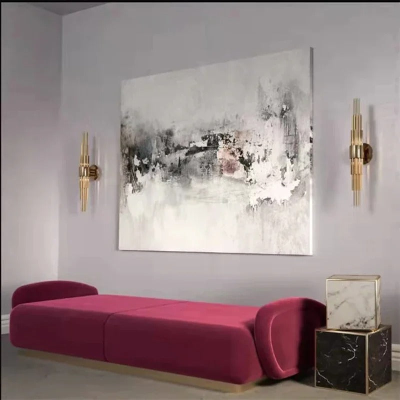 Syloria™ | Gold Crystal Wall Lamp