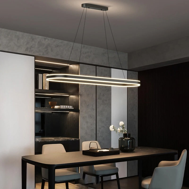 Velisse™ | Dimmable oval LED pendant light