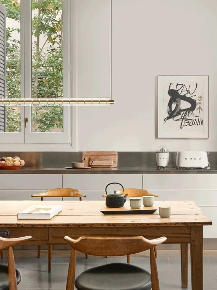 Moa™ | Modern Italian Strip Pendant Light