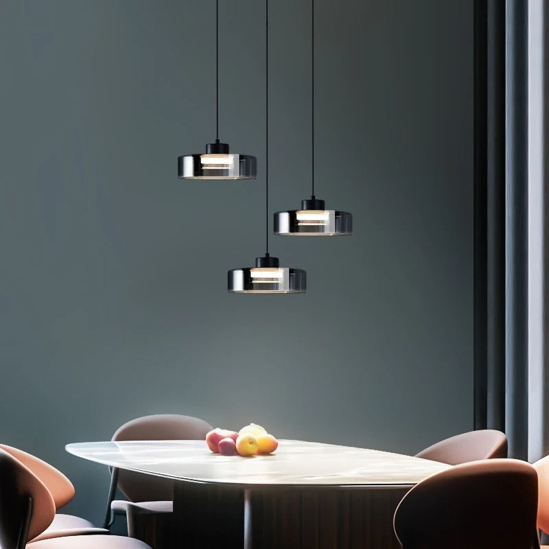 Nora™ | Elegant glass pendant