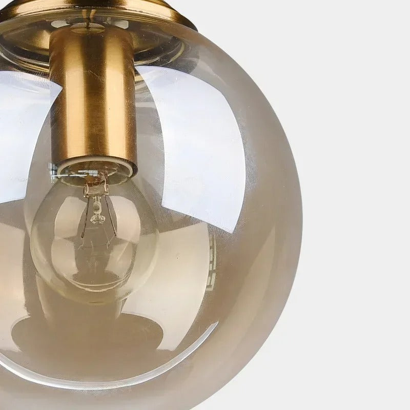 Jovian™ | Elegant glass globe pendant light