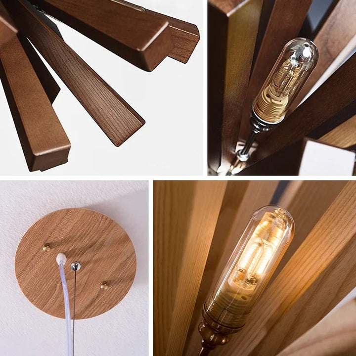 Wyra™ | Pendant lamp made of natural wood