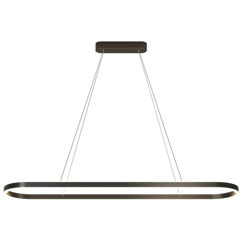 Velisse™ | Dimmable oval LED pendant light