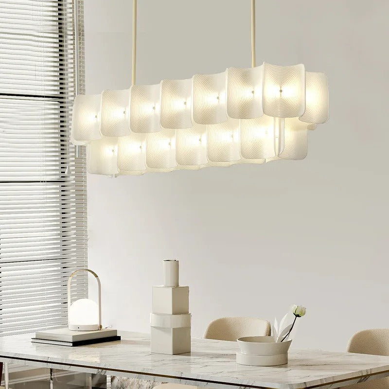 Paula™ | Minimalist LED Fingerprint Chandelier