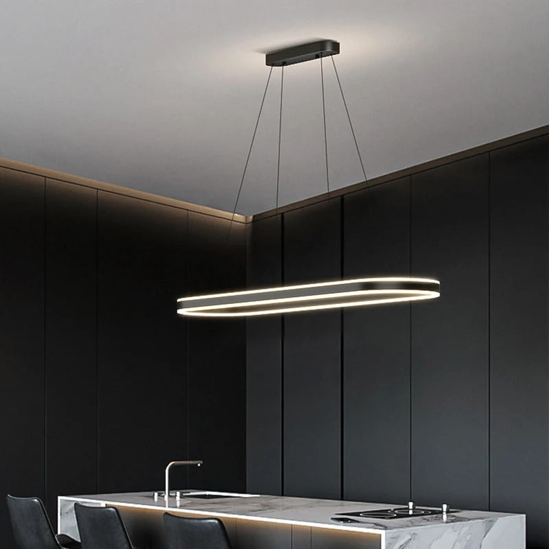 Velisse™ | Dimmable oval LED pendant light