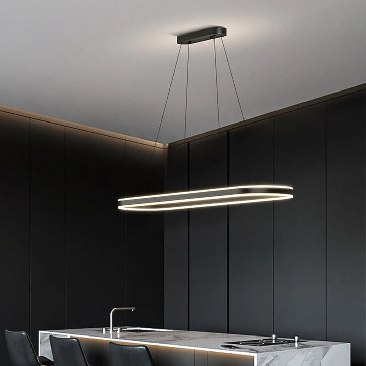 Velisse™ | Dimmable oval LED pendant light