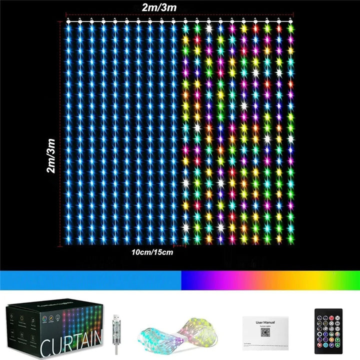 Oskar™ | Intelligent LED Curtain Lights