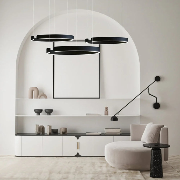 Vaya™ | Minimalist LED Ring Chandelier