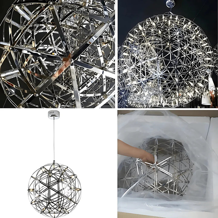 Vena™ | Modern Spark Ball Chandelier