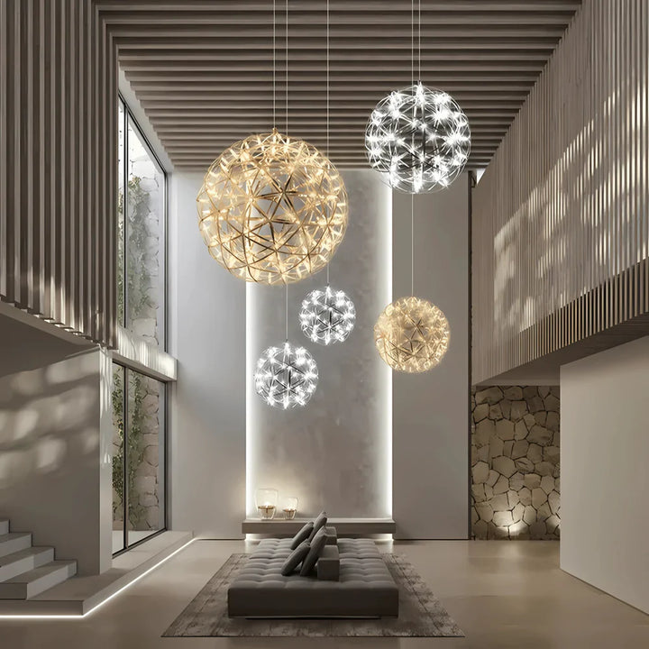 Vena™ | Modern Spark Ball Chandelier