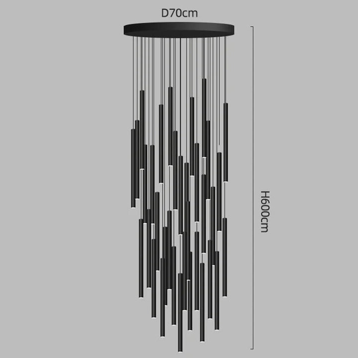 Ella™ | Elegant LED staircase pendant