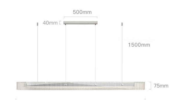 Sofia™ | Linear Pendant Lamp