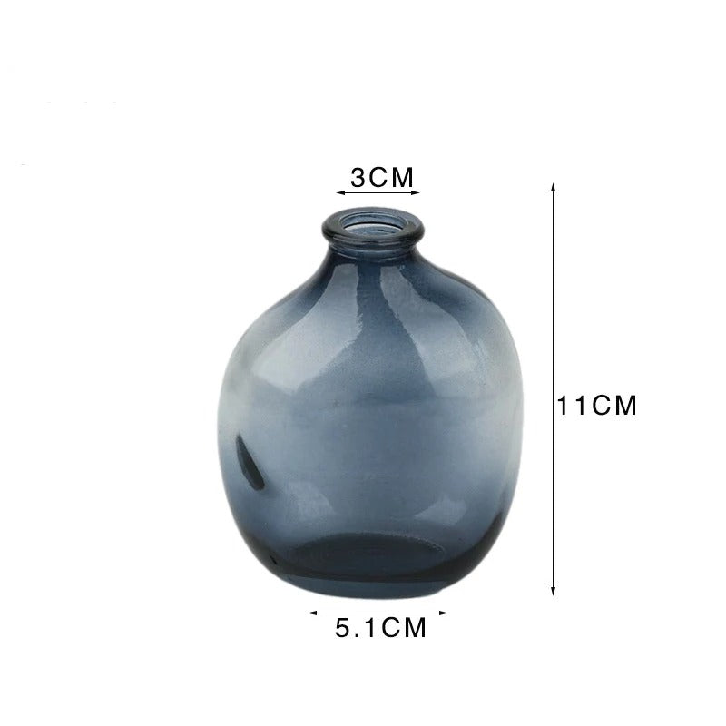 Homedeco 35™ | Elegant brown glass vase